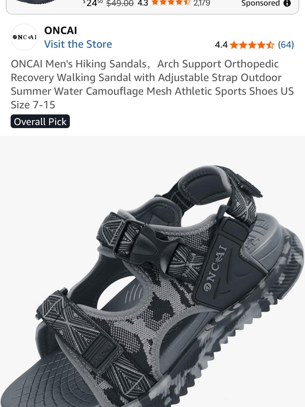 Men’s sandals